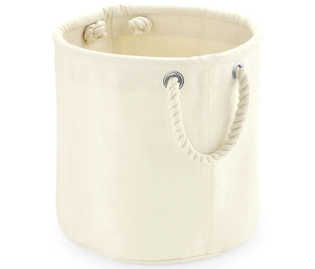 Heavy Canvas Storage Trug – Natur