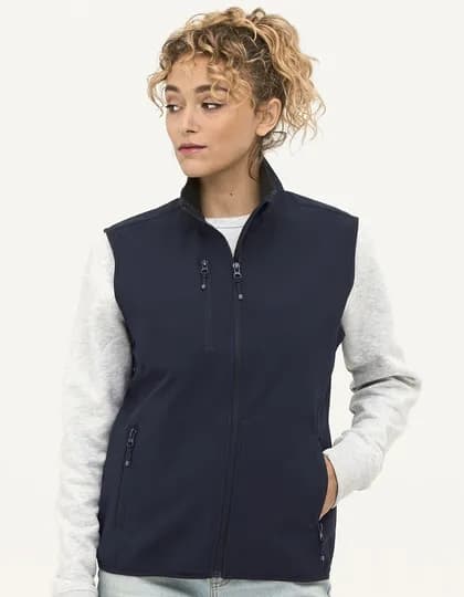 Women’s Falcon Zipped Softshell Bodywarmer
