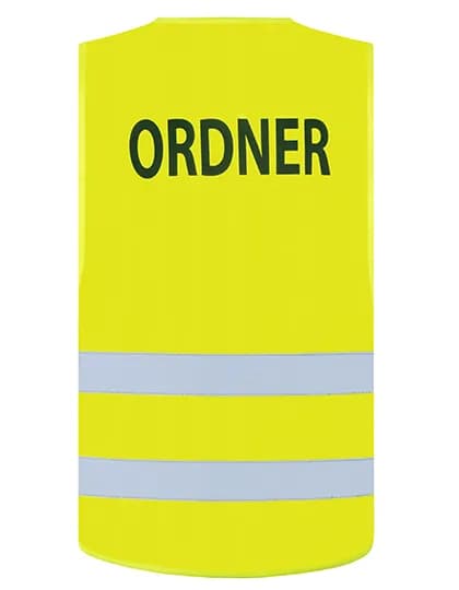 Safety Vest Passau - Ordner – Gelb