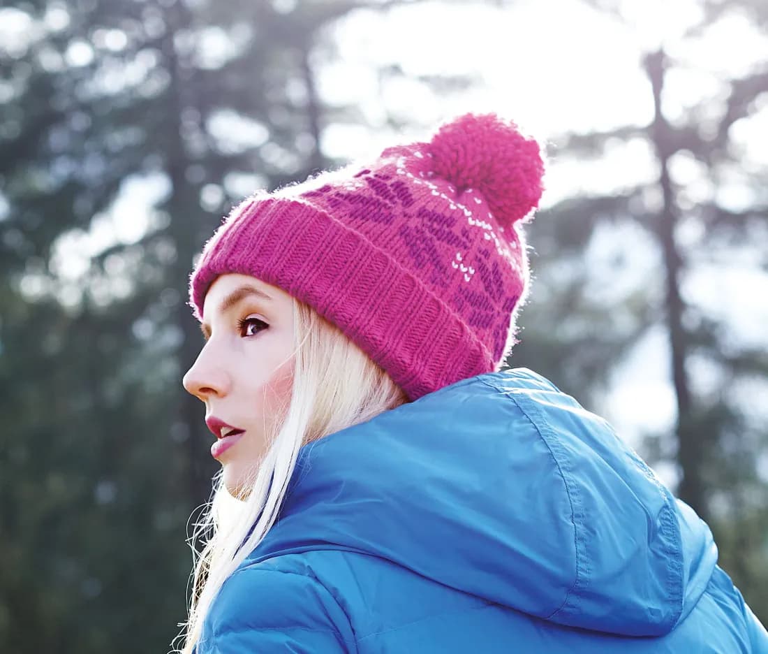 Fair Isle Snowstar® Beanie