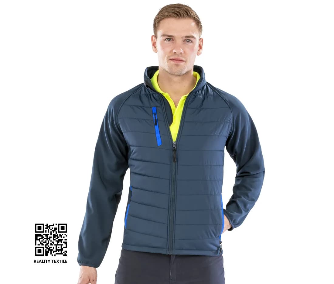 Black Compass Padded Softshell Jacket