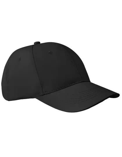 6-Panel Cap Apollo – Schwarz