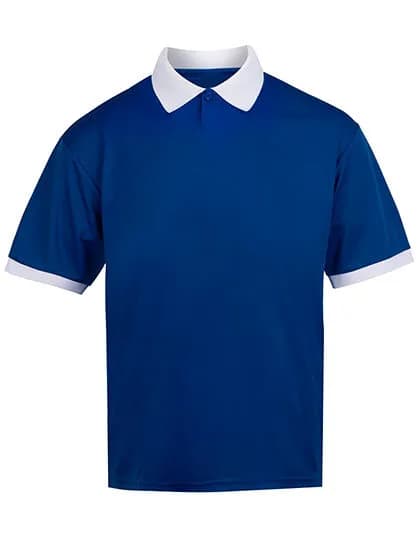 Retro Sports Jersey – Royalblau / Weiss