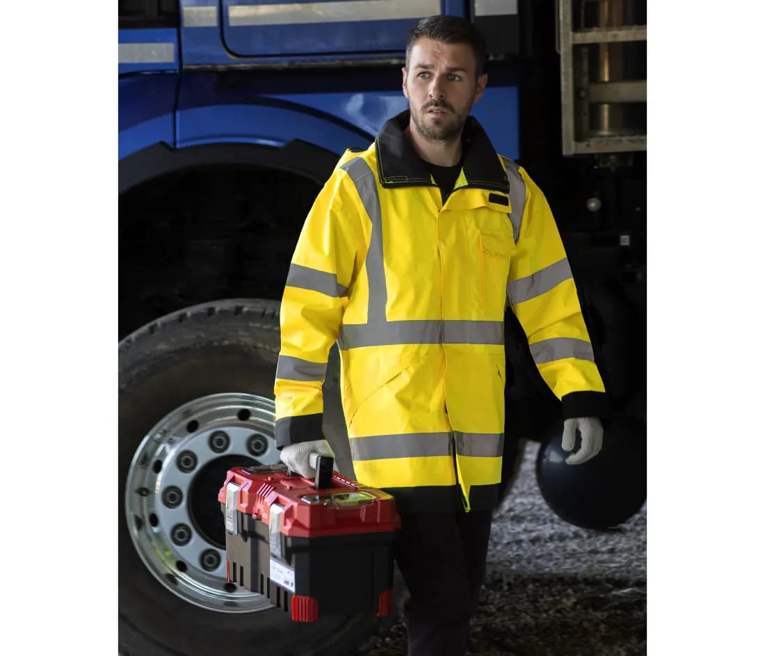 Hi-Vis Rain Lite Jacket