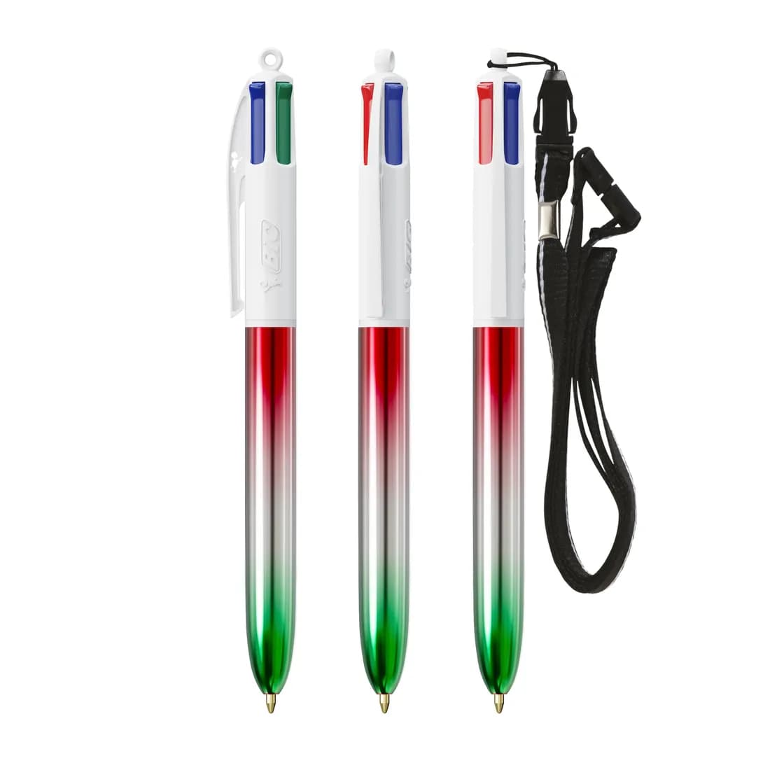 BIC® 4 Couleurs® Flags Collection avec tour de cou
