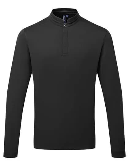 Essential ’Coolchecker®’ Chefs Shirt - Long Sleeve – Noir