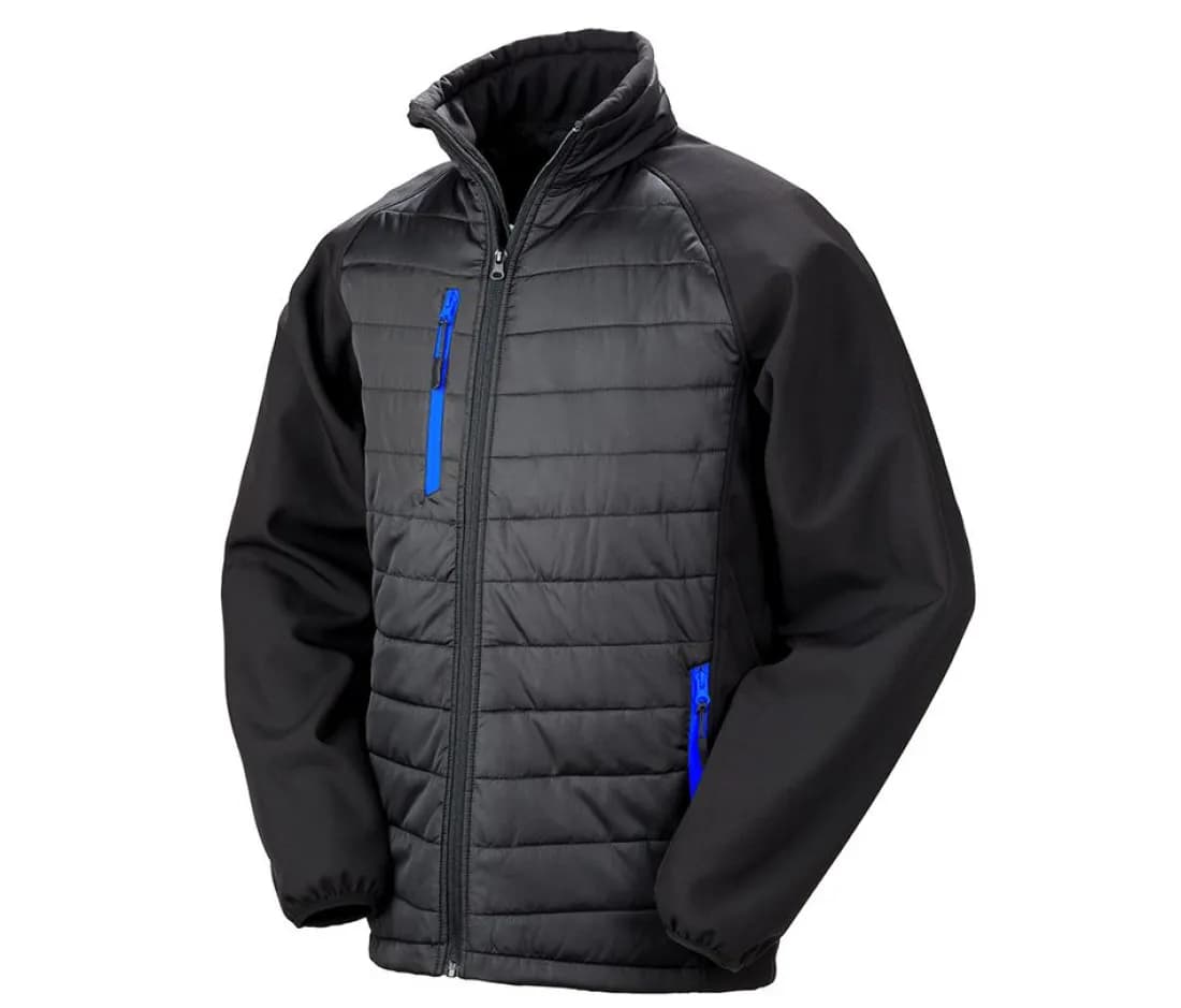 Veste softshell matelassée «Black Compass»