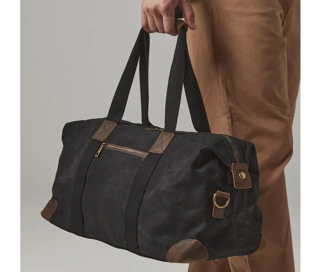 Heritage Waxed Canvas Holdall