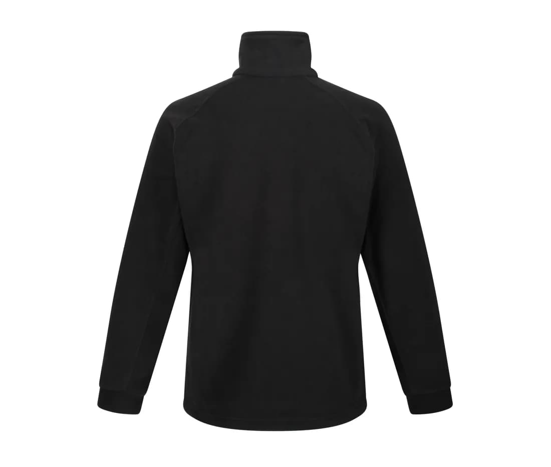 Damen Fleecejacke «Thor III» – Schwarz – Rückansicht