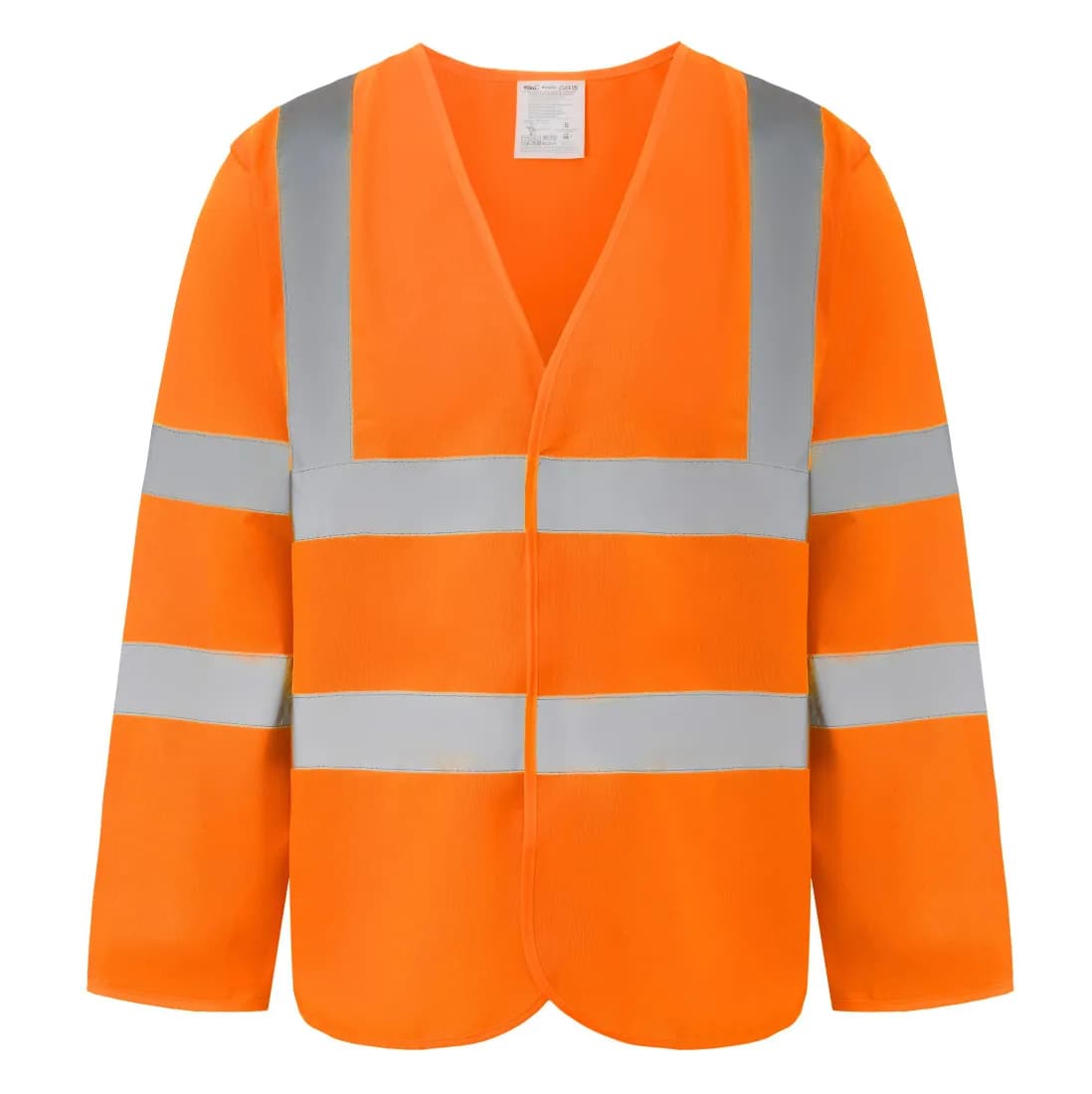 Hi-Vis Long Sleeve Waistcoat – Warnorange