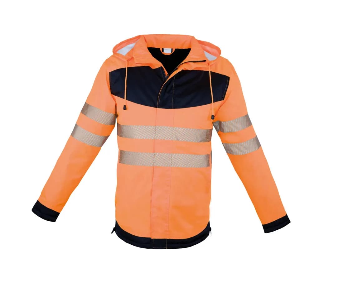 Eos Winterparka – Orange / Schwarz