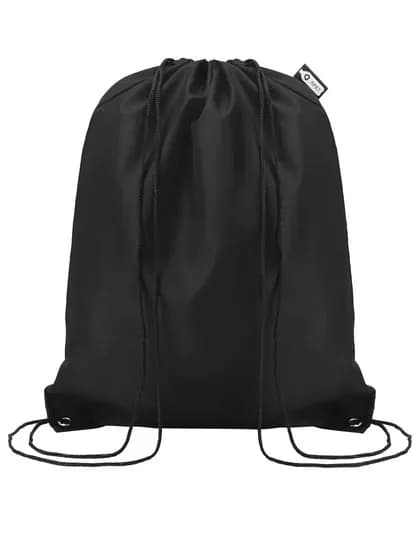 Drawstring Backpack Conscious – Schwarz