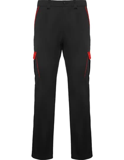 Trousers Trooper – Schwarz / Rot