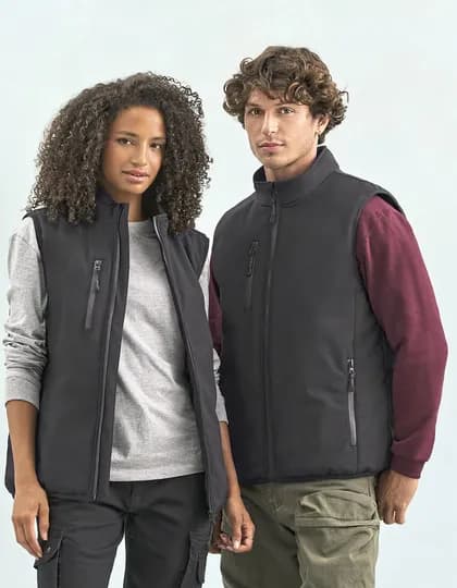 Unisex Lined Softshell Bodywarmer Falcon