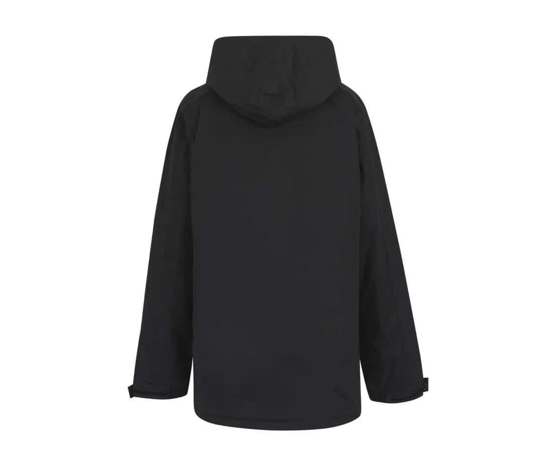 Dover Parka – Schwarz – Rückansicht