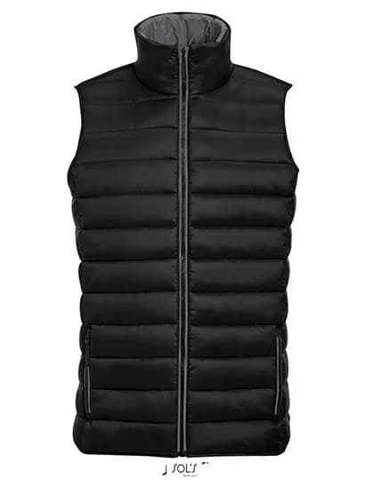 Men’s Lightweight Bodywarmer Wave – Schwarz