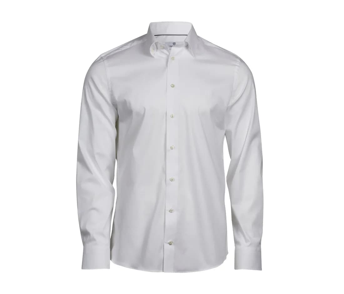 Stretch Luxury Shirt – Blanc