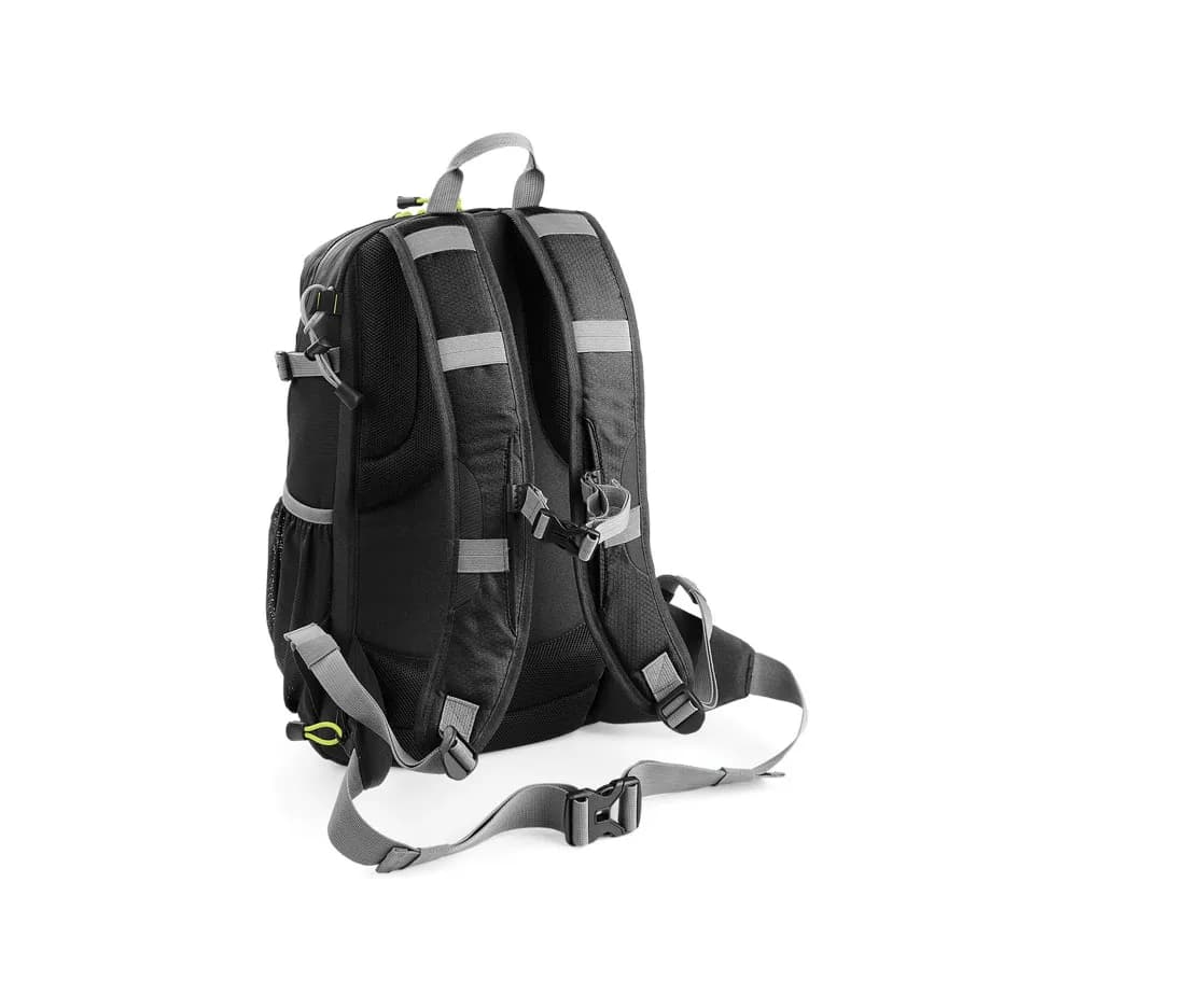 Rucksack «Slx®» 20 Liter – Schwarz – Rückansicht