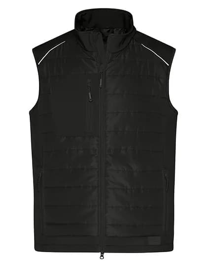 Men’s Hybrid Vest – Noir