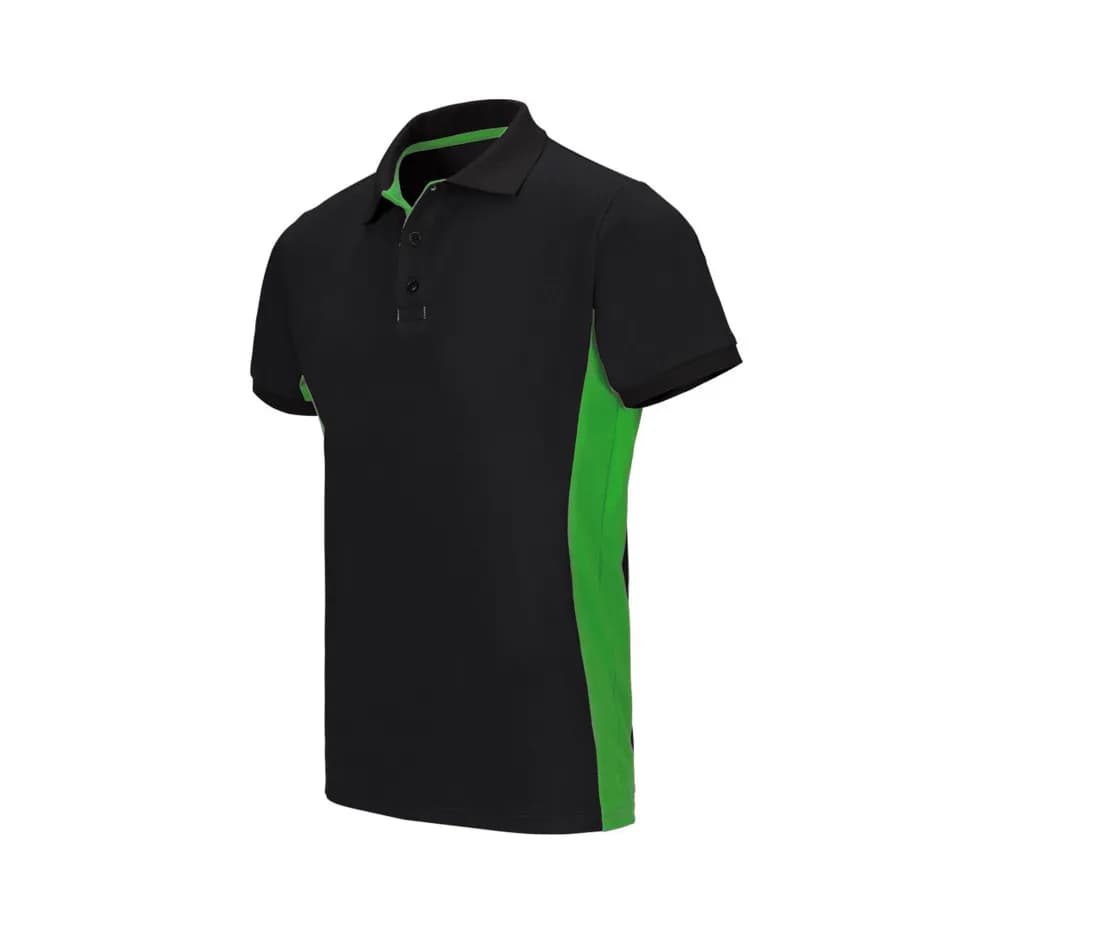 VELILLA V5504 Zweifarbiges Kurzarm-Polo