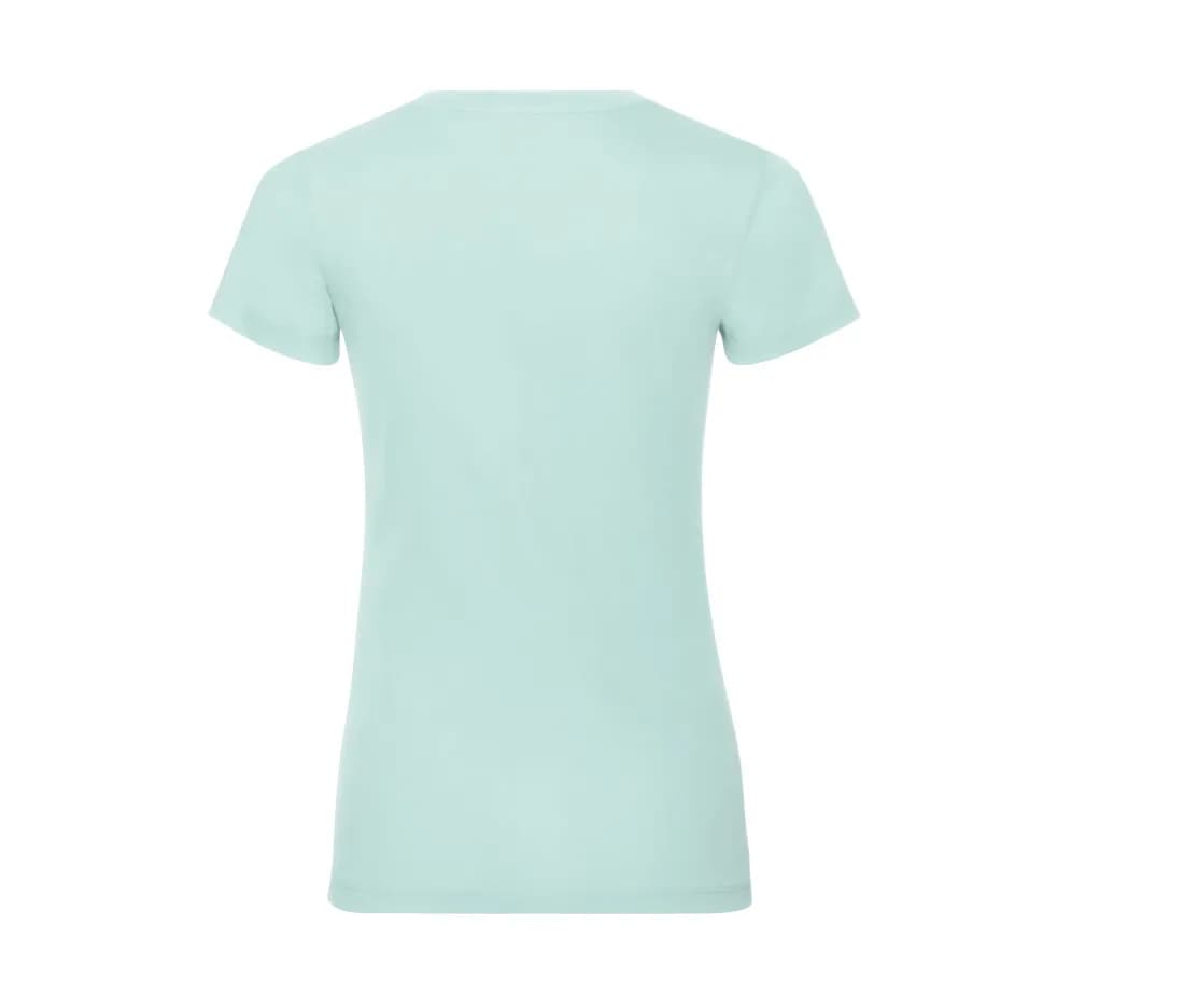 T-shirt bio «Pure» femme – Turquoise – vue de dos
