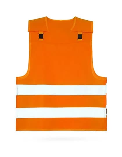 Children’s Safety Poncho with anti-strangulation system «Koge» – Orange