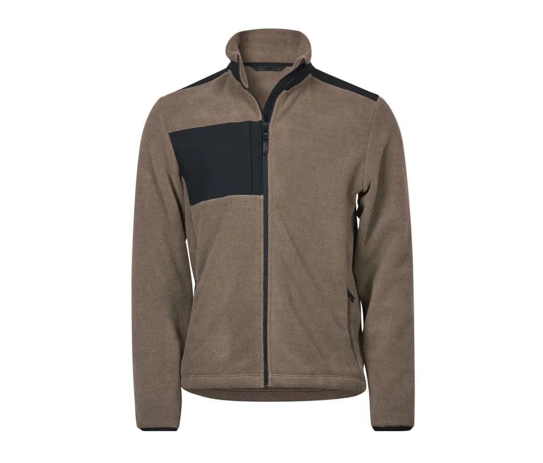 Mountain Fleece – Sand / Schwarz