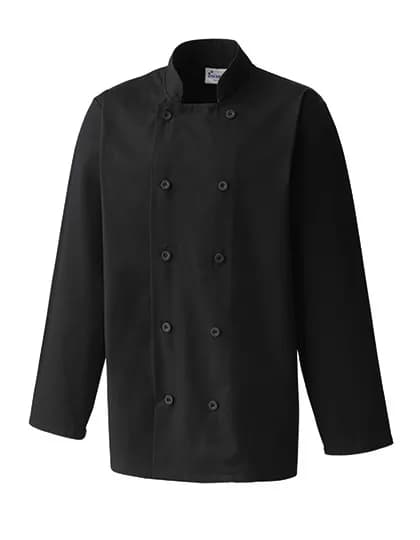 Long Sleeve Chef’s Jacket – Schwarz