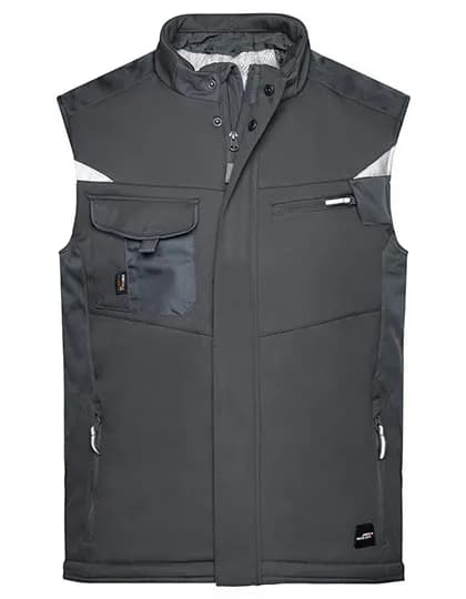 Craftsmen Softshell Vest -STRONG- – Schwarz