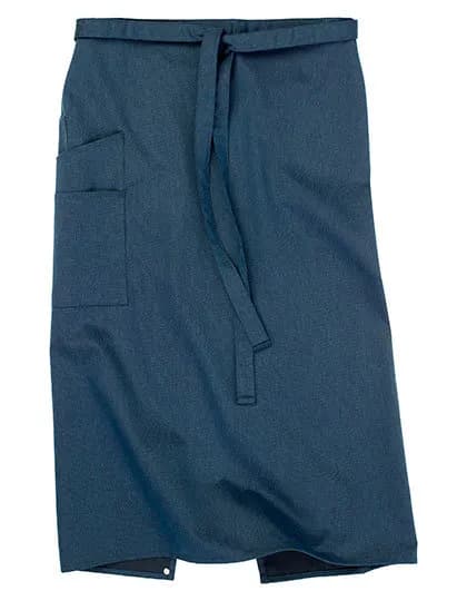 Bistro Apron Macerata – Blau meliert