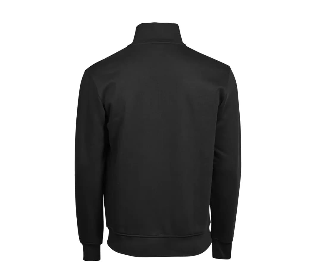 Full Zip Cardigan – Schwarz – Rückansicht