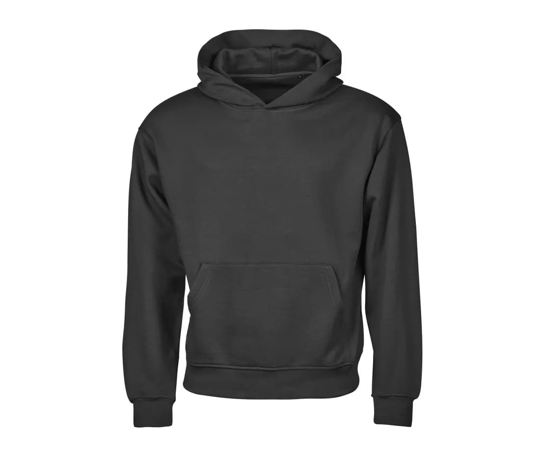 Schwerer Loose-Fit-Hoodie ohne Label