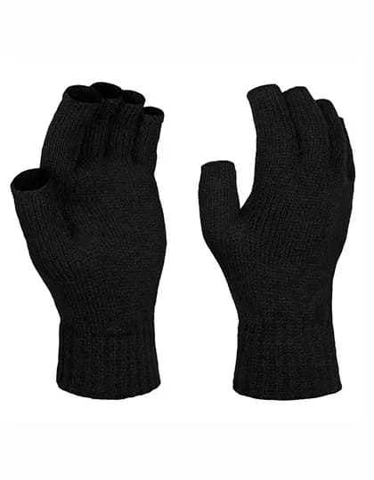 Fingerless Mitts – Schwarz