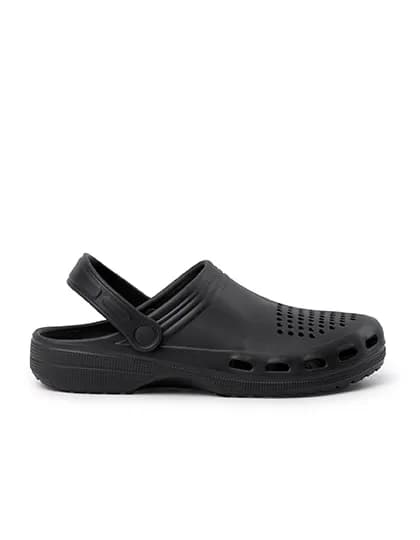 Dan Sanitary Flat Shoe – Schwarz