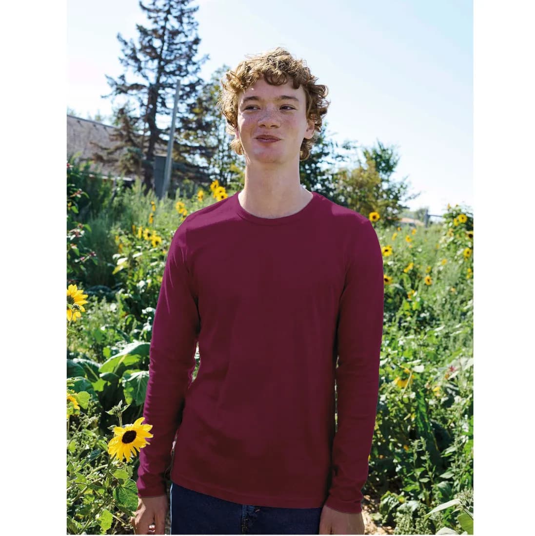 Mens Long Sleeve Tee-Shirt