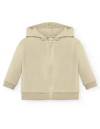 Baby Hooded Sweatshirt – Hellgelb
