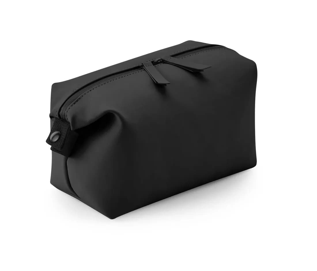 Matte Pu Accessory Pouch – Schwarz