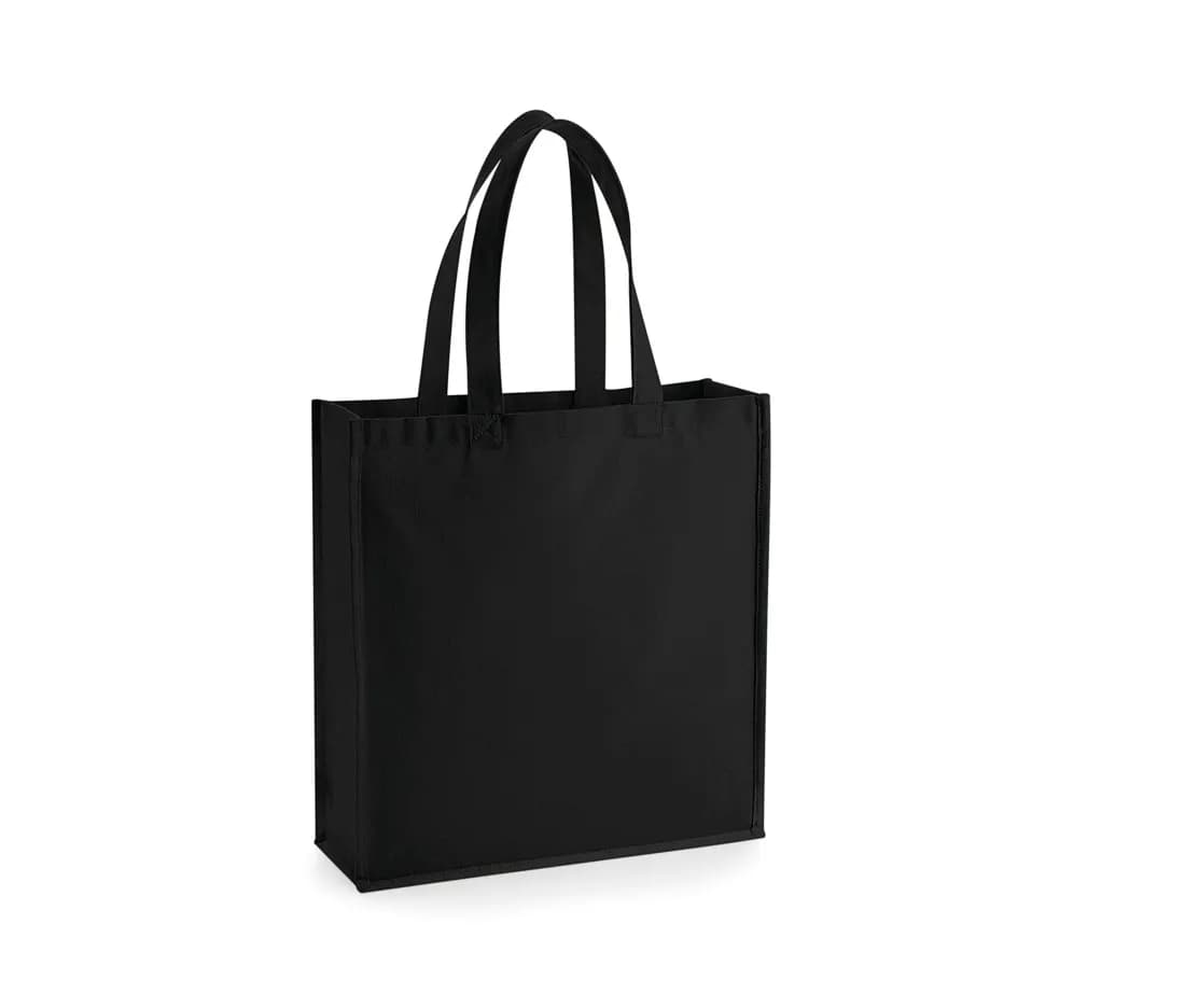 Sac shopping en toile «Gallery» – Noir