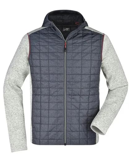 Men’s Knitted Hybrid Jacket