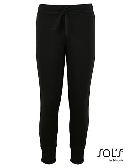 Kids’ Slim Fit Jogging Pants Jake – Schwarz