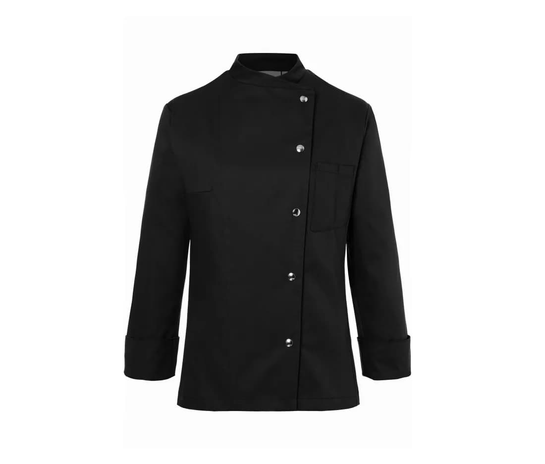 Veste de cuisine «Larissa» femme – Noir