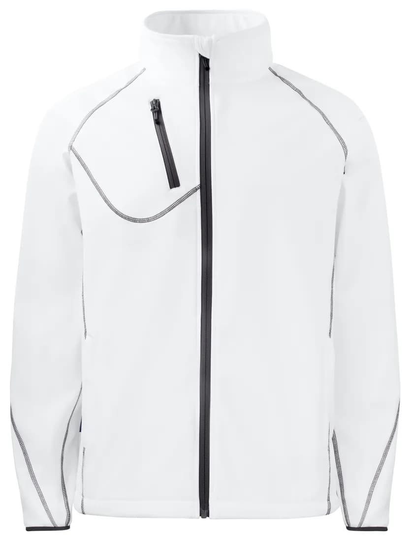 2422 Softshell Jacke mit Kontrastelementen