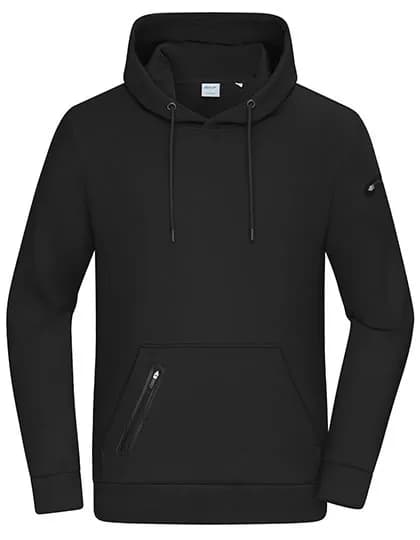Men’s Hoodie Interlock – Schwarz