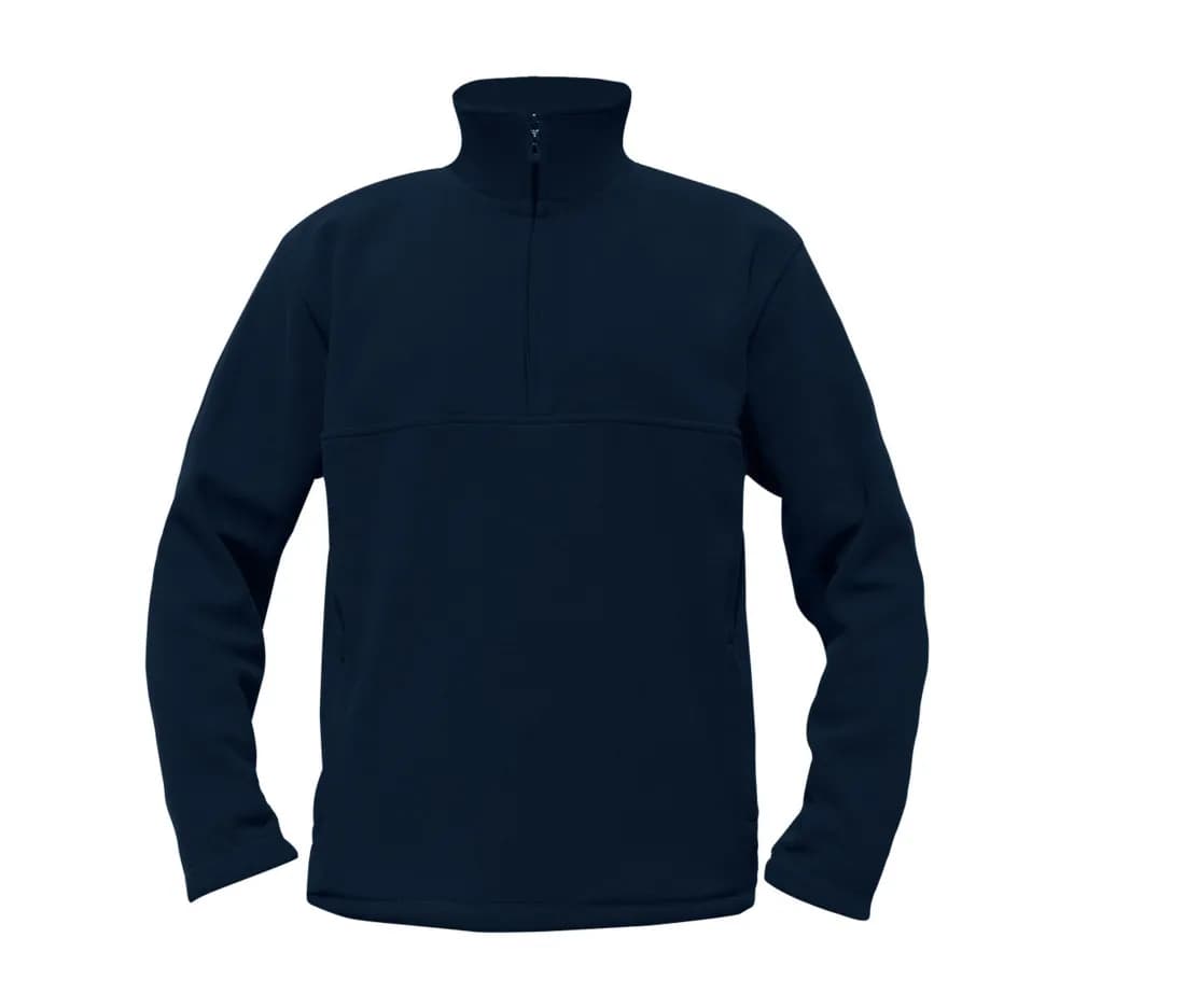 Zip Neck Fleece – Marine