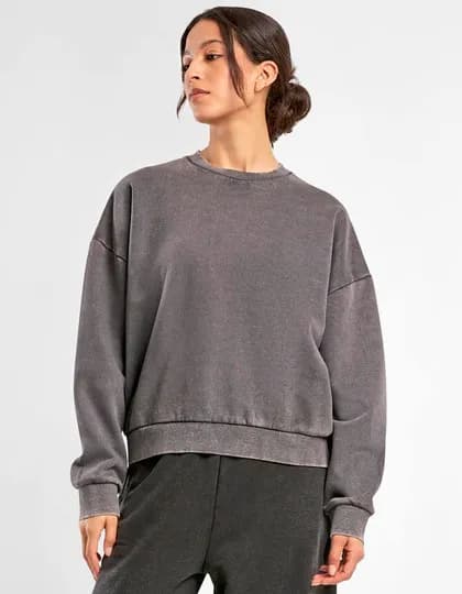 Ladies Vintage Heavy Crewneck