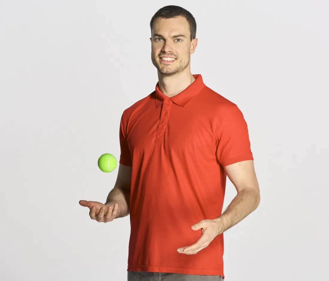 Man Sport Pique Polo