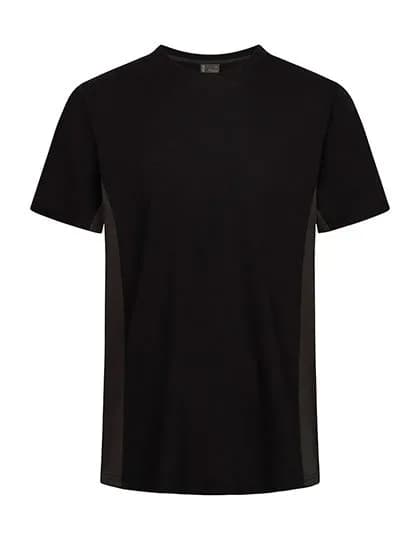 Unisex Contrast-T – Schwarz / Anthrazit