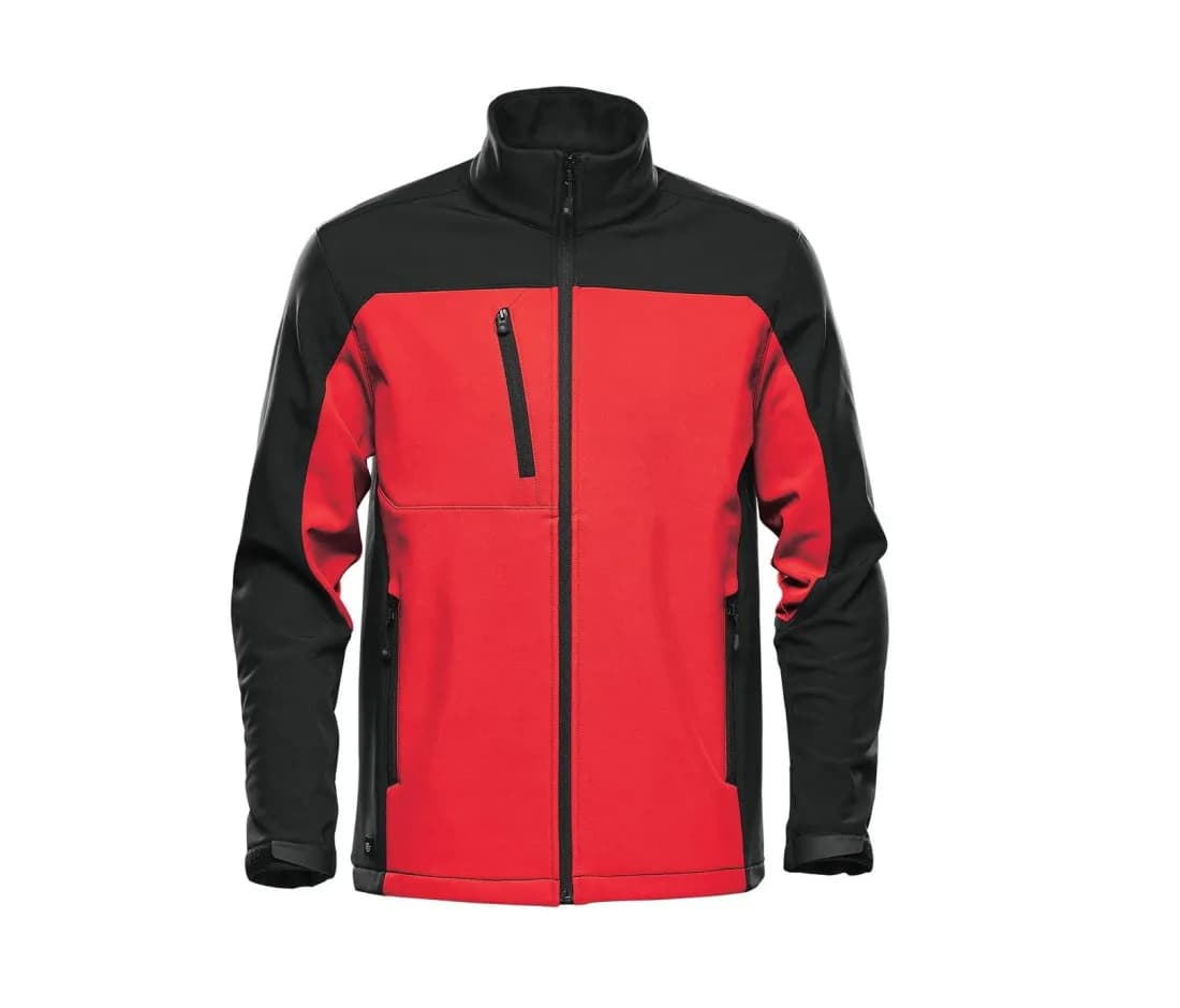 M's Cascades Softshell – Rouge / Noir