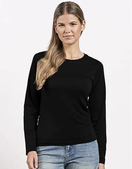 Women’s Premium-T Longsleeve – Schwarz