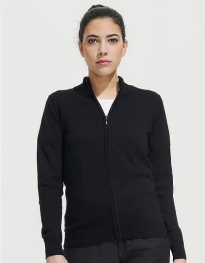 Women’s Zipped Knitted Cardigan Gordon